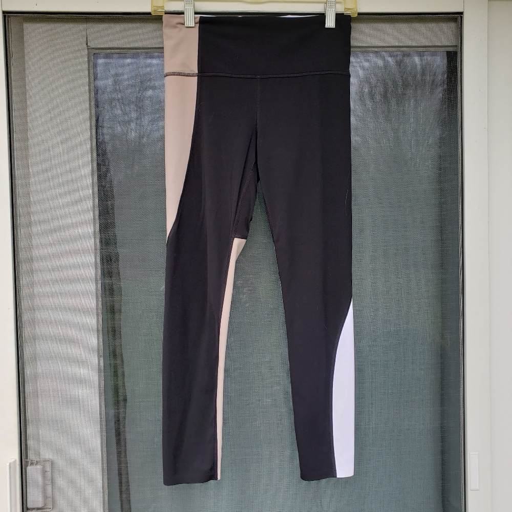 Athleta color block leggings S